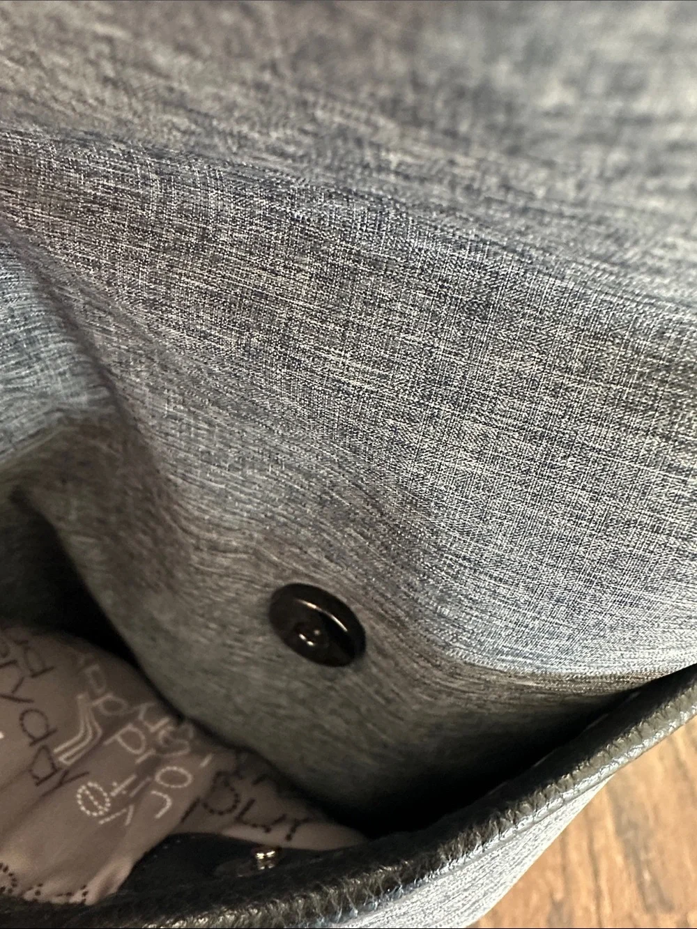 Lole Heather Blue-Grey Convetible Laptop Tote